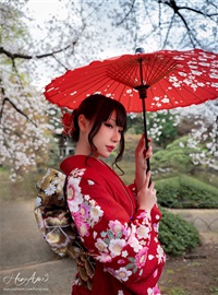Rain waves_ HaneAme - NO.092 Crimson Kimono(20)